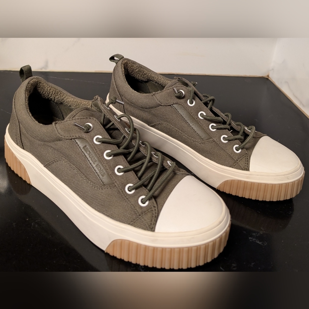 Michael Kors Oscar Lace-Up Platform Sneakers Size 9M MSRP $145 - Picture 4 of 11